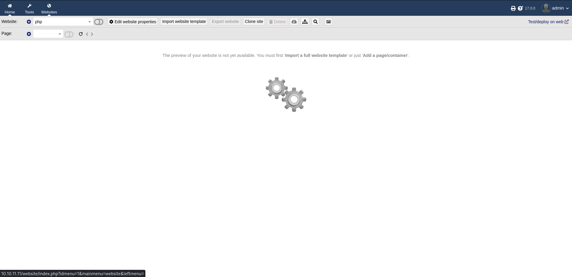 We can create our own HTML pages here.