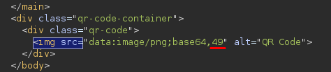 Payload is being treated as code by the server.